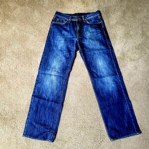 Hugo Boss Deep Blue Straight Jeans Men's Size 32/32